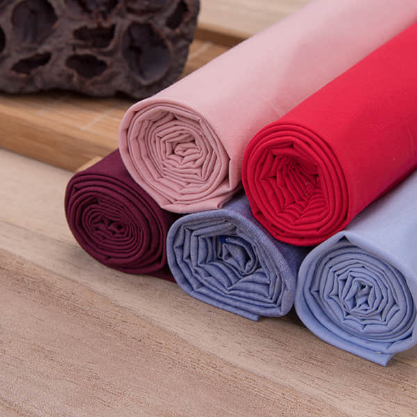 Woven Plain Color 100% Cotton Shirting Poplin Fabrics