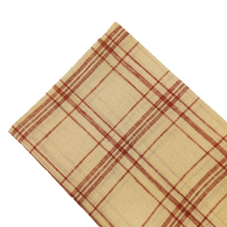 Yarn-dyed Linen Fabric For Skirts In Spring and Summer for Skirts, Shirts and Dresses