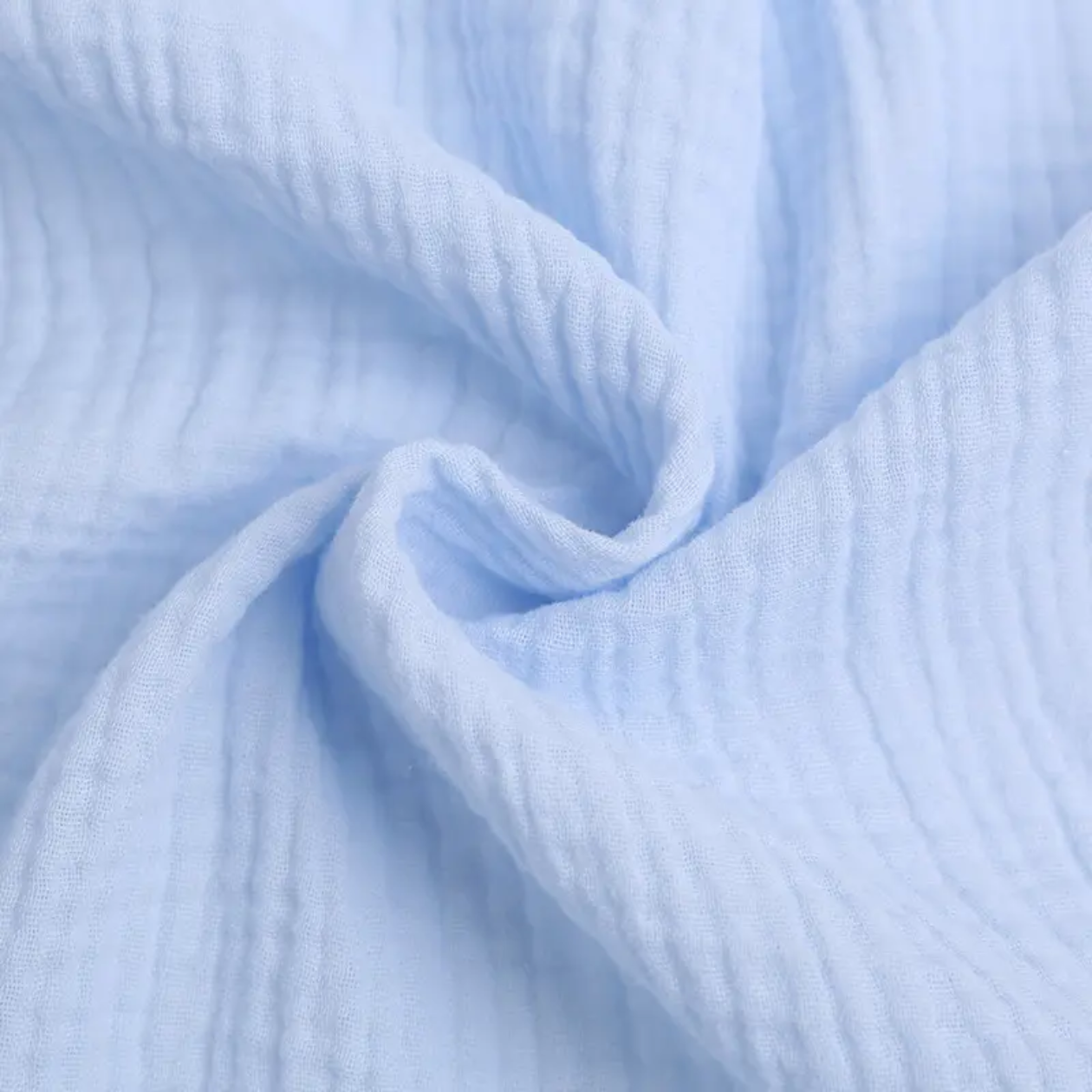 Wholesale 100% Cotton Crinkled Organic Fabric Solid Bubble Crinkle Fabric For Pajamas